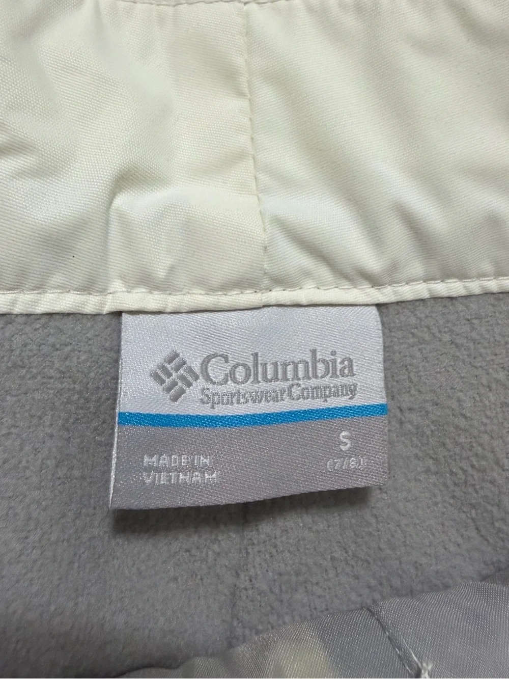 NWT Columbia Starchaser Peak II Girls Snow Pants White Size Youth Small